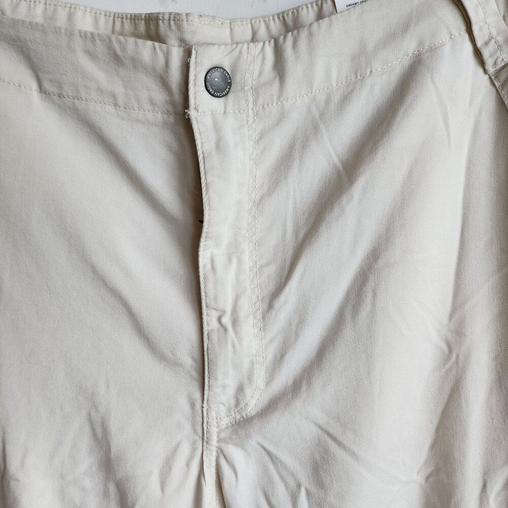American Eagle Dreamy Drape Cargo Pants Sz 18 Super High Rise Baggy Wide Leg NWT - Picture 3 of 16